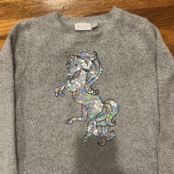 Girl sweater size L 10-12 - Picture 2 of 3